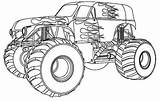 Monster Truck Coloring Pages Kids Drawing sketch template
