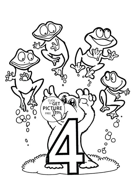 number  coloring sheet  toddlers coloring pages