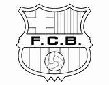 Escudo Stemma Colorear Escut Barcelone Dibuixos Barselona Blason Emblema Camisetas Desenho Escudos Insignia Futebol Stampare Cdn5 sketch template