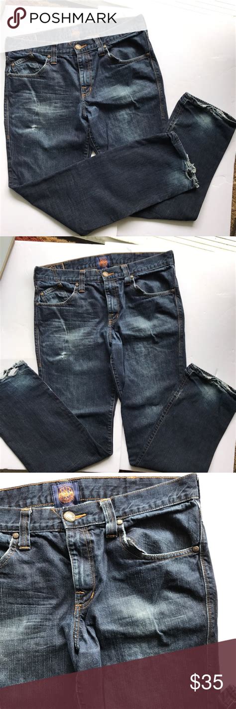 rock and republic slim straight jeans size 36 34 slim