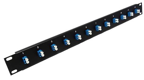 buy  port lc fiber optic cable patch panel singlemode loaded      prices