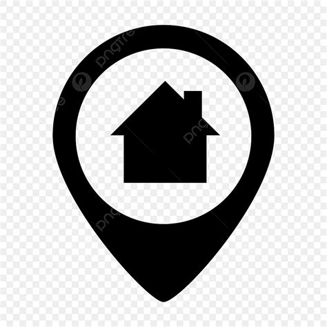 locations silhouette vector png house location icon location icons
