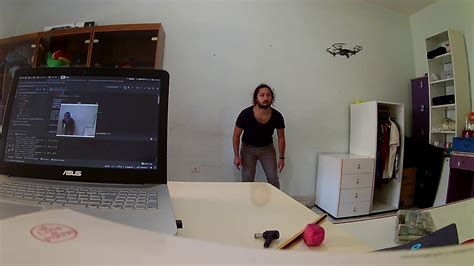 dji tello drone face tracking test  opencv youtube