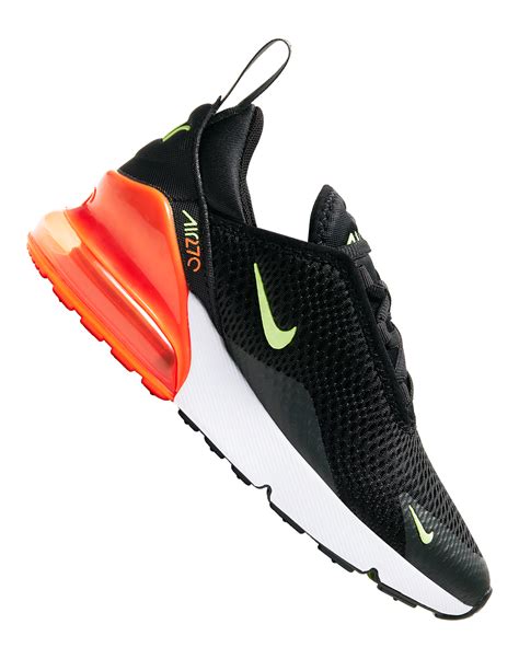 nike younger boys air max  black life style sports
