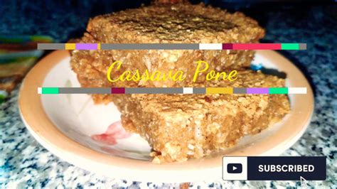 guyanese cassava pone 🇬🇾 how to make pone step by step youtube