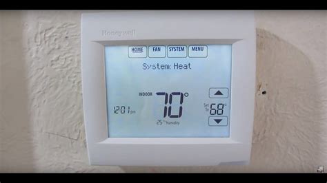 honeywell visionpro  thermostat review youtube