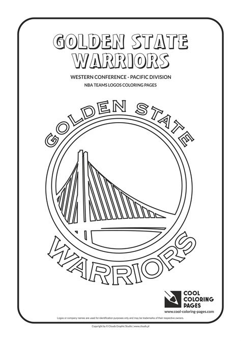 cool coloring pages nba basketball clubs logos western conference