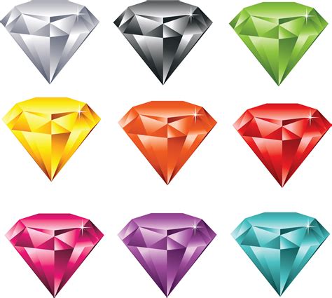 color diamonds png images hq png image freepngimg