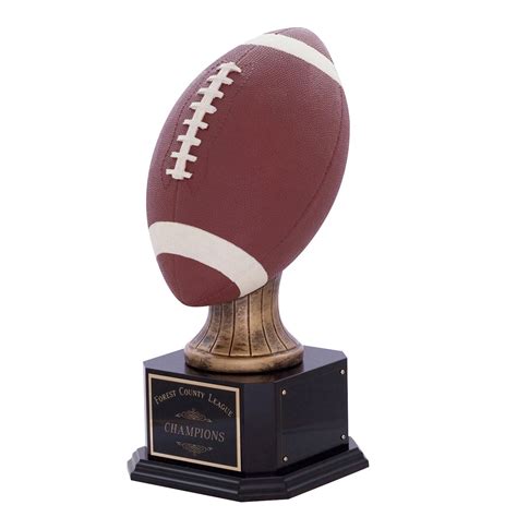 authentic football large resin award