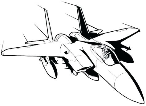 fighter plane coloring pages  getdrawings