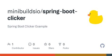 github minibuildsiospring boot clicker spring boot clicker