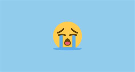 😭 Loudly Crying Face Emoji On Twitter Twemoji 12 0