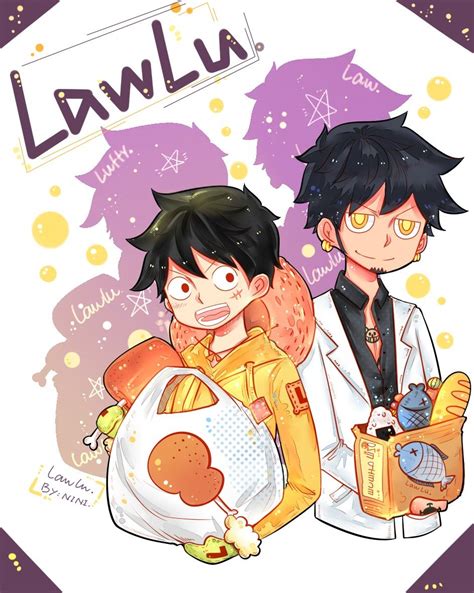 Luffy And Law Anime Dễ Thương