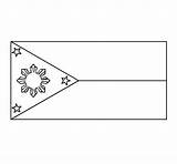Philippines Coloring Flag Philippine Pages Clipart Colouring Coloringcrew Colorear Clipartbest Flags Connect sketch template