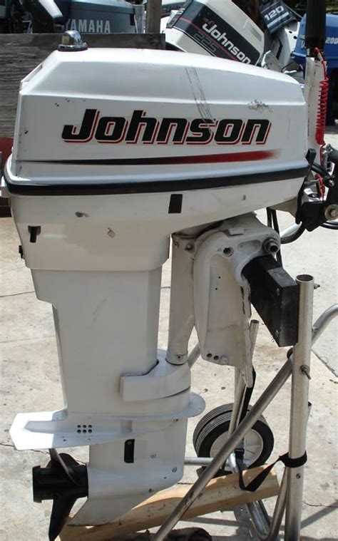 hp johnson outboard tiller
