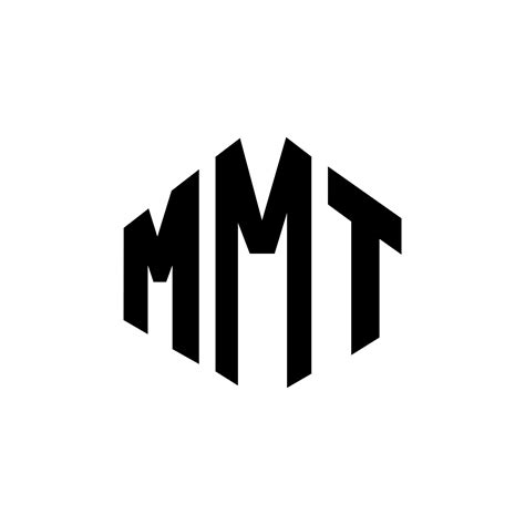 mmt letter logo design  polygon shape mmt polygon  cube shape logo design mmt hexagon