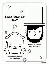 Coloring Presidents sketch template