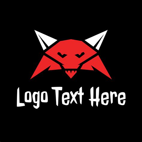 evil fox skull logo brandcrowd logo maker