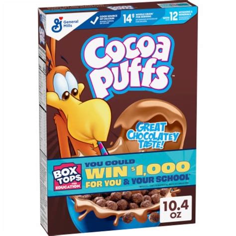 Cocoa Puffs Cereal 10 4 Oz Fred Meyer