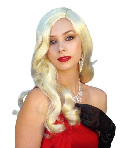 wig rita 1940s glamour blonde colour blonde