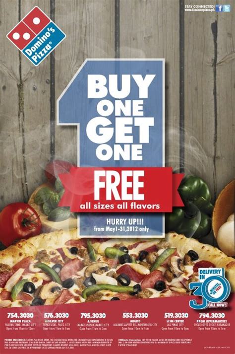 dominos pizza buy    philippine promos deals discounts freebies coupons sales