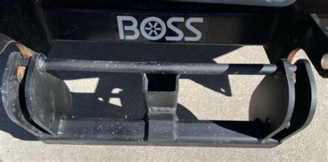 boss plow htxsport duty rt compatible front receiver  side plates raw ebay