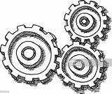 Cogs Drawing Gears Steampunk Drawings Paintingvalley Collection sketch template