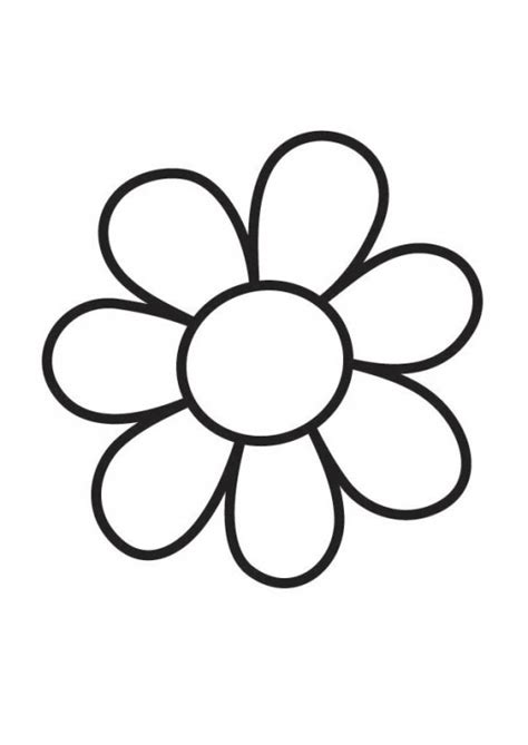 small flower coloring pages flower coloring page