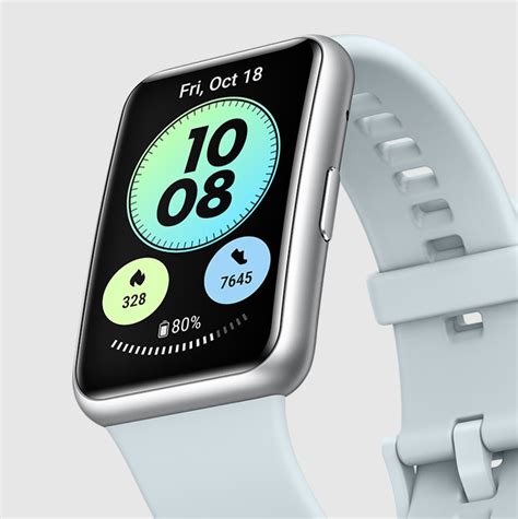 Смарт часы Huawei Watch Fit New Tia B09 серо голубой отзывы