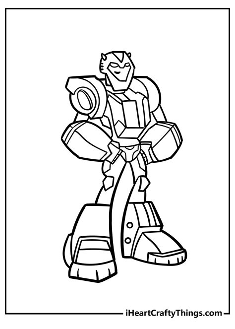 transformers prime bumblebee coloring pages