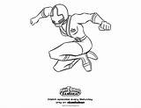 Coloring Rangers Power Ninja Pages Storm Popular sketch template