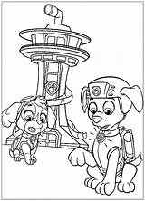 Pups Patrol Paw Charged sketch template