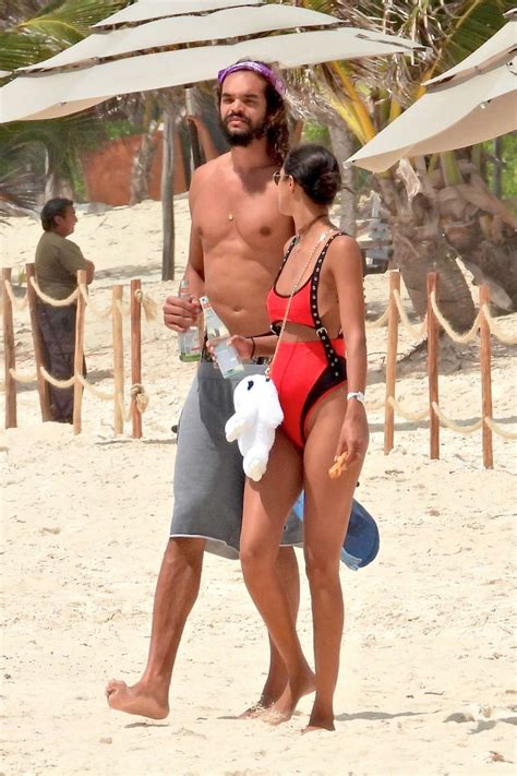 Lais Ribeiro And Nba Player Joakim Noah Spotted On The