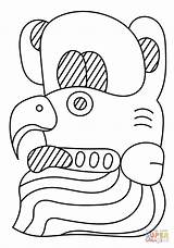 Maya Coloring Pages 15th Month sketch template