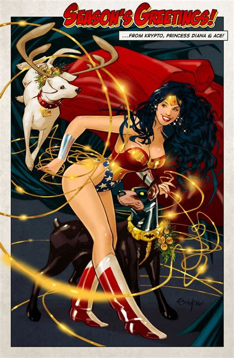 wonder woman christmas pinup art wonder woman erotic pics luscious