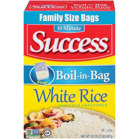 success rice boil  bag white rice  oz walmartcom walmartcom