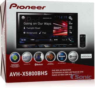 pioneer avh xbhs double din  dash dvdcdamfm bluetooth car stereo   touchscreen