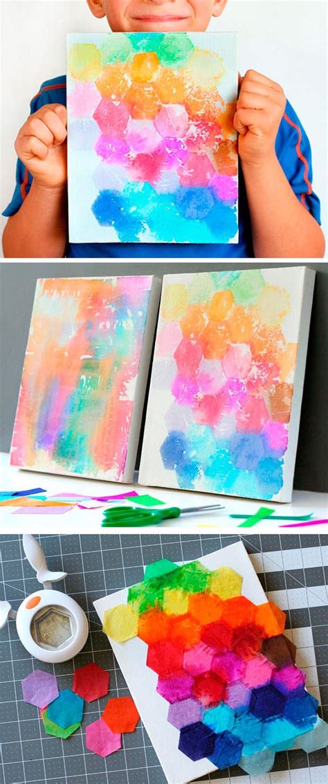 easy painting ideas  paper