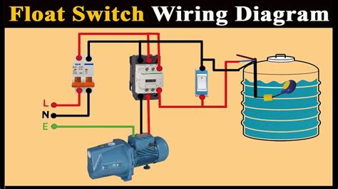 float switch wiring diagram  manual onoff switch youtube