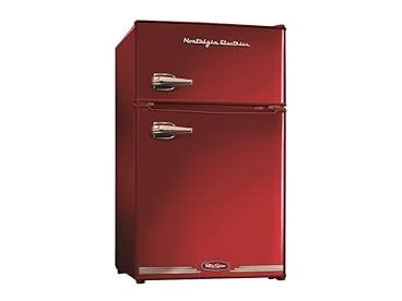 refrigerator red