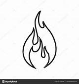 Fire Drawing Simple Draw Paintingvalley Drawings sketch template