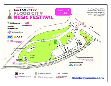 festival layout  map flood city  festival