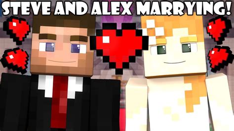 If Steve And Alex Were Married Minecraft Youtube
