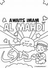 Imam Mahdi Colouring Sheet Islamic Sheets Gender Select sketch template