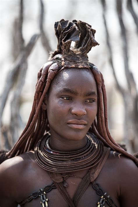 Tribal Fine Art Photography Himba Woman Lonely Hunter