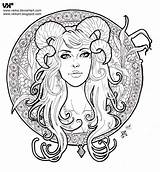 Aries Astrology Danamichele sketch template