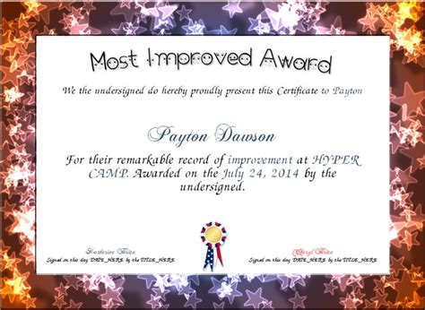 image result   improved award certificate templates awards