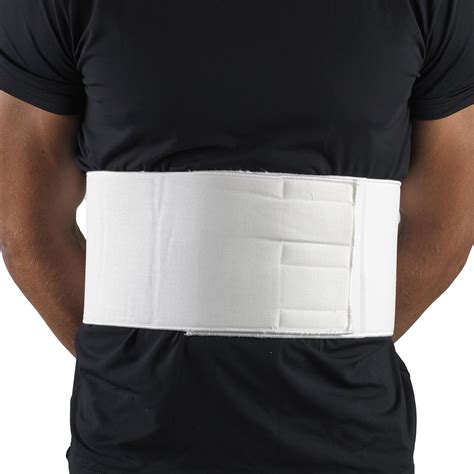 champion rib belt  men chest support elastic white  large braces splints slings sports