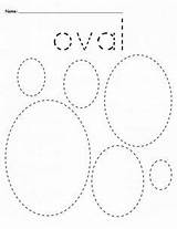 Oval Worksheets Shapes Worksheet Ovals Supplyme Traceable Preschoolers Toddlers Formen Ausdrucken Circles Circle Howtolearnarabic sketch template