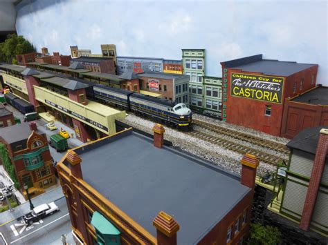 tom griffiths elevated passenger station model railroader magazine model railroading model